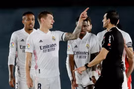 Real Madrid lỡ cơ hội lên ngôi đầu. (Nguồn: Getty Images)