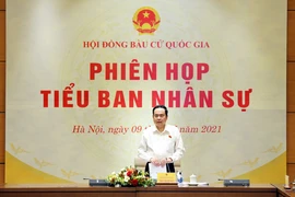 Phiên họp thứ 4 Tiểu ban Nhân sự, Hội đồng Bầu cử Quốc gia