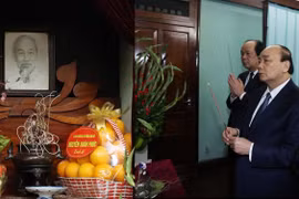 Thủ tướng Nguyễn Xuân Phúc dâng hương tưởng nhớ Bác Hồ tại Nhà 67