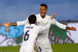 Real Madrid tiếp tục cuộc đua đến ngôi vương. (Nguồn: EPA)