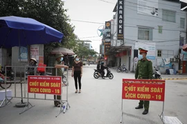 [Photo] Bắc Giang tăng cường chốt kiểm dịch tại huyện Việt Yên