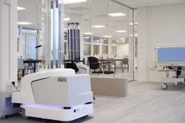 COVID-19: EU cung cấp robot khử trùng cho các bệnh viên châu Âu
