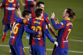 Barcelona giành chiến thắng hủy diệt. (Nguồn: Getty Images)