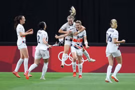 Xác định 2 đội đầu tiên vào tứ kết môn bóng đá nữ Olympic Tokyo 2020