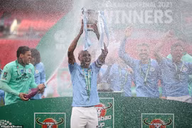 Cận cảnh Man City hạ Tottenham để đăng quang Cúp Liên đoàn Anh
