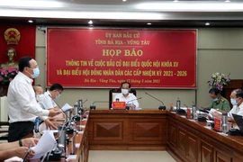 Toàn cảnh buổi họp báo. (Ảnh: Đoàn Mạnh Dương/TTXVN)