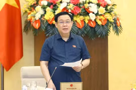 Chủ tịch Quốc hội Vương Đình Huệ. (Ảnh: Doãn Tấn/TTXVN)