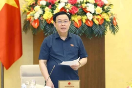 Chủ tịch Quốc hội Vương Đình Huệ. (Ảnh: Doãn Tấn/TTXVN)
