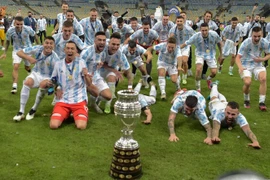 Argentina vô địch Copa America 2021. (Ảnh: AFP/TTXVN)