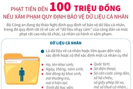 Xâm phạm quy định bảo vệ dữ liệu cá nhân bị phạt đến 100 triệu đồng
