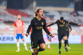 Antoine Griezmann tỏa sáng để giúp Barcelona chiến thắng. (Nguồn: Getty Images)