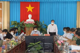 Bộ Y tế kiểm tra công tác phòng, chống dịch COVID-19 tại tỉnh Trà Vinh