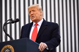 Tổng thống Mỹ Donald Trump. (Ảnh: AFP/TTXVN)