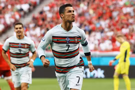 Ronaldo và đội có thể phá dớp trước Đức để sớm giành quyền đi tiếp? (Nguồn: Getty Images)