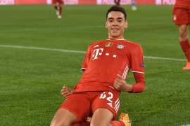 Jamal Musiala trong màu áo Bayern. (Nguồn: Getty Images)