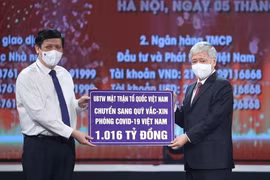 Quỹ vaccine nhận được đóng góp tích cực của doanh nghiệp nước ngoài