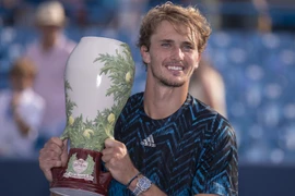 Zverev lần đầu vô địch Cincinnati Masters. (Nguồn: nbcsports)