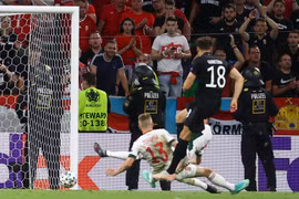 [Video] Leon Goretzka ghi bàn cứu rỗi đội tuyển Đức ở EURO 2020