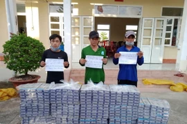 Phát hiện 3 đối tượng vận chuyển thuốc lá ngoại trên tuyến biên giới