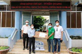 Tuyên Quang hỗ trợ vật tư y tế phòng, chống dịch cho Bình Thuận