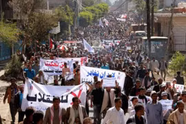 Yemen: Người biểu tình tấn công Phủ Tổng thống ở thành phố Aden