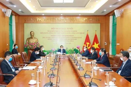 Hội thảo trực tuyến giữa Đảng Cộng sản Việt Nam và Đảng Cộng sản Chile