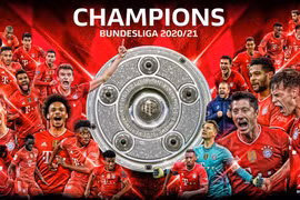 Bayern Munich trở thành nhà vô địch Bundesliga 2020-21.
