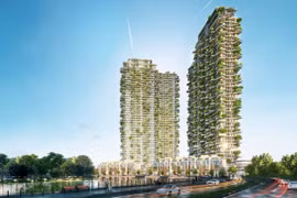 Tập đoàn kiến trúc đẳng cấp thế giới thiết kế tháp biểu tượng Ecopark