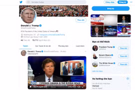 Ông Trump công kích người tiền nhiệm bằng "bão Obamagate"