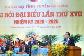 [Photo] Khai mạc Đại hội đại biểu Đảng bộ tỉnh Tuyên Quang lần thứ XVI