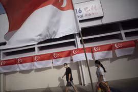 Người dân Singapore chuẩn bị đi bầu cử vào ngày 10/7 tới. (Nguồn: EPA)