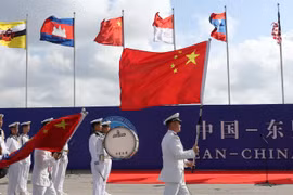 ASEAN và Trung Quốc đã nối lại đàm phán về COC nhằm bù đắp thời gian chậm trễ do dịch COVID-19. (Nguồn: Reuters)