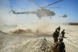 Binh sỹ Australia làm nhiệm vụ tại Kandahar, Afghanistan. (Nguồn: Bộ Quốc phòng Australia)