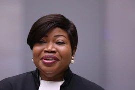 Công tố viên ICC Fatou Bensouda tại phiên tòa ở La Hay, Hà Lan ngày 8/7/2019. (Ảnh: AFP/TTXVN)