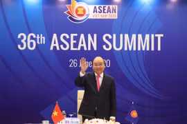 Việt Nam đã tổ chức thành công hội nghị cấp cao ASEAN lần thứ 36 theo hình thức trực tuyến trong bối cảnh dịch COVID-19 vẫn diễn biến phức tạp. (Ảnh: Thống Nhất/TTXVN)