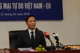 Bộ trưởng Bộ Công Thương Trần Tuấn Anh. (Ảnh: Trần Việt/TTXVN)