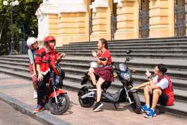 Những mẫu xe điện thương hiệu Việt đang chiếm được nhiều cảm tình của khách hàng. (Ảnh nguồn: VinFast)