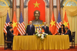 Vietnam Airlines ký hợp đồng mua, bảo dưỡng động cơ máy bay trị giá 1,5 tỷ USD của Pratt & Whitney. (Ảnh: Vietnam Airlines cung cấp) 