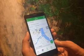 Dịch vụ đi chung xe của GrabShare đã chính thức có mặt tại Việt Nam. (Ảnh: Việt Hùng/Vietnam+)