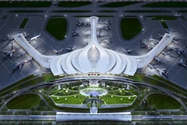 Phương án thiết kế kiến trúc sân bay Long Thành. (Ảnh: ACV)