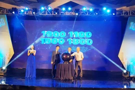 Vietnam Airlines vừa chính thức khai trương Trung tâm Chăm sóc khách hàng 24/7. (Ảnh: Việt Hùng/Vietnam+)