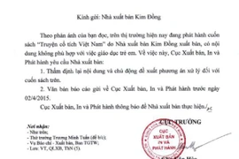 Chưa có chế tài xử phạt việc xuất bản “Thạch Sanh” có yếu tố bạo lực