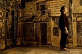 Tác phẩm 'Quá khứ chuyển động' của Bùi Công Khánh. (Ảnh: Viện Goethe Hà Nội cung cấp)