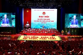 Quang cảnh Phiên bế mạc. (Ảnh: Dương Giang/TTXVN)