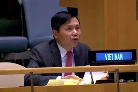 Đại sứ Đặng Đình Quý - Trưởng phái đoàn đại diện thường trực Việt Nam tại LHQ. (Ảnh: Hữu Thanh-TTXVN)