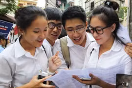 Thí sinh dự thi trung học phổ thông quốc gia. (Ảnh: Minh Sơn/Vietnam+)