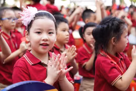 Học sinh Hà Nội sẽ bắt đầu năm học mới sớm nhất vào ngày 1/8. (Ảnh: PV/VietnamPlus)