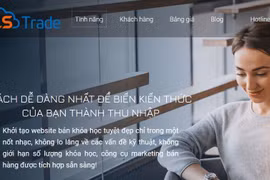 Giao diện nền tảng phần mềm CLS.Trade. (Ảnh chụp màn hình)