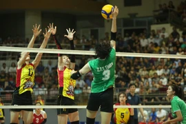 Giải bóng chuyền nữ Cát Bà Amatina sẽ diễn ra từ ngày 6 đến 9/10/2022. (Ảnh minh họa. Nguồn: CLB Hóa chất Đức Giang)