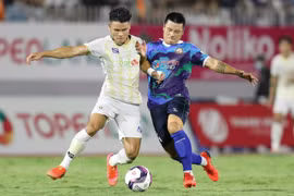 Hà Nội FC cùng Hoàng Anh Gia Lai đang cùng có 5 chiến thắng liên tiếp ở V-League 2022. (Ảnh: HNFC) 